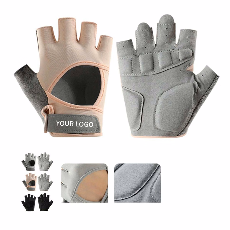 Cycling Gloves with Polyester Spandex Blend