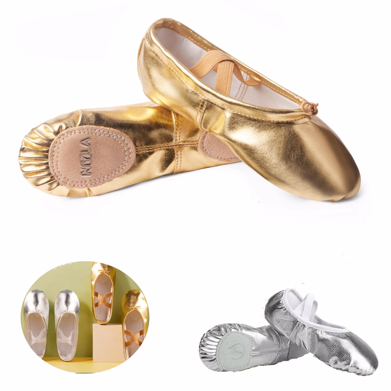 PU Leather Ballet Slippers