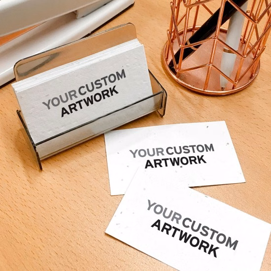 Double-Sided Plantable Business Cards