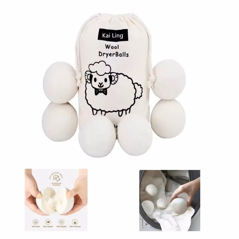 Wool Dryer Balls Laundry Tool