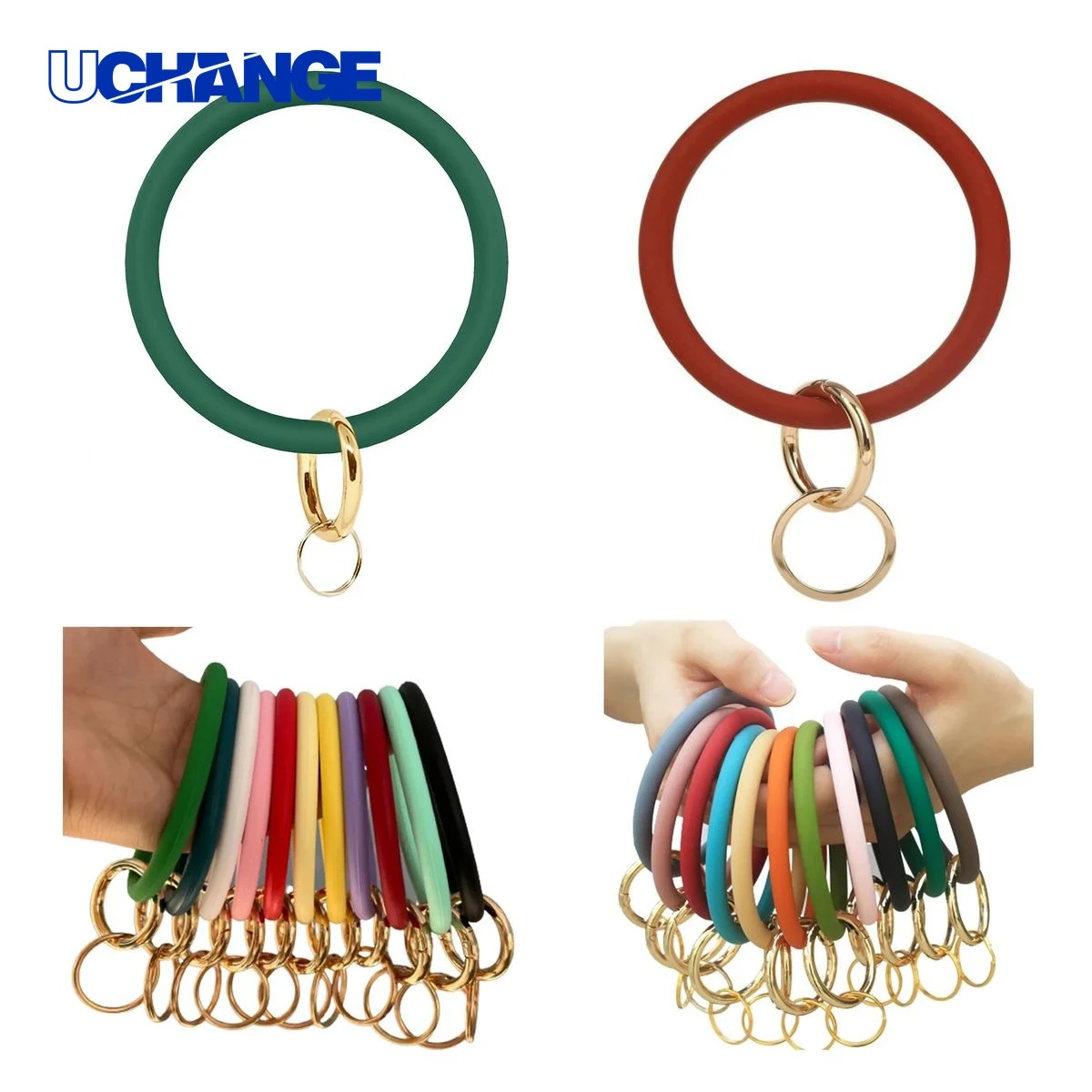 Silicone Bangle Keyring 1