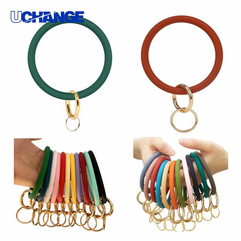 Silicone Bangle Keyring
