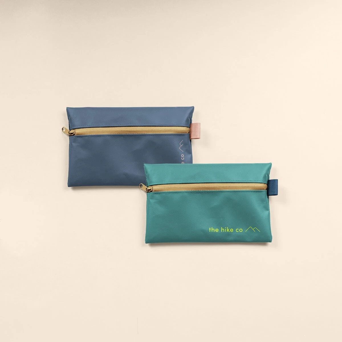 TARPAULIN ZIP FRONT POUCH - 4CP SS ONE LOCATION IMPRINT - SMALL 1