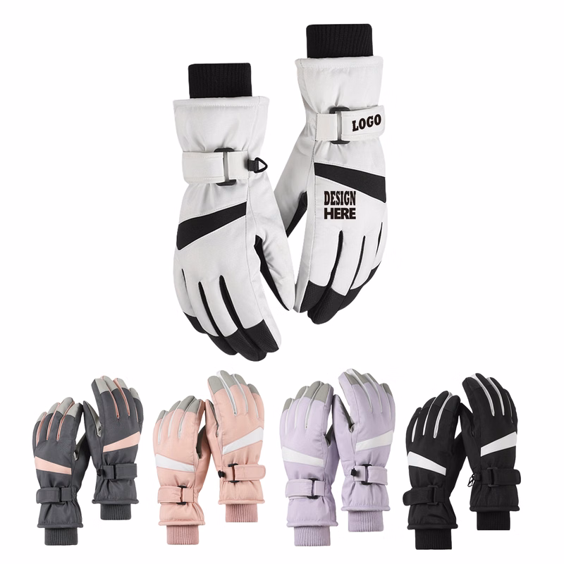 Waterproof Winter Ski Gloves MOQ100