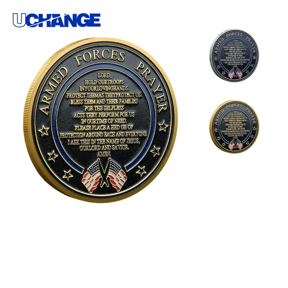 Zinc Alloy Challenge Coin 1