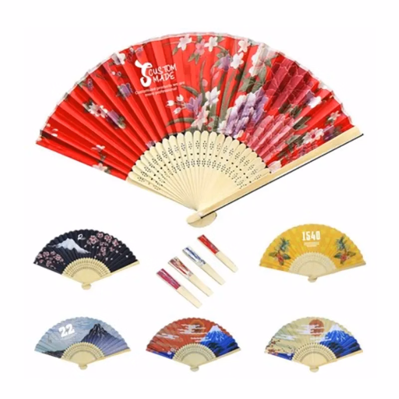 Custom Bamboo Folding Hand Fan