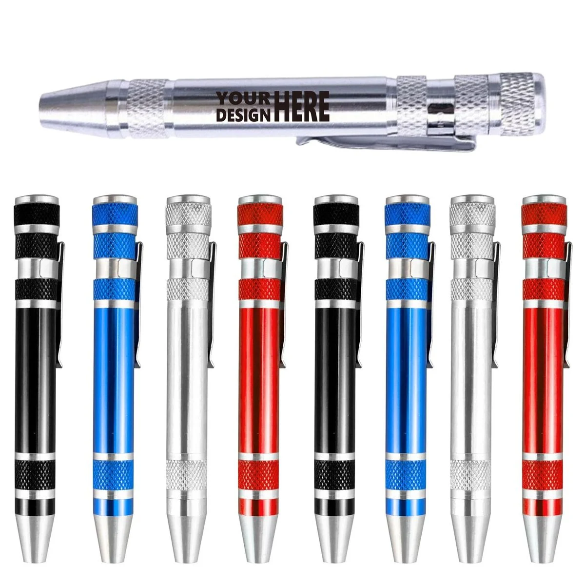 Pen Style 8 in 1 Multi Tool Screwdriver 1