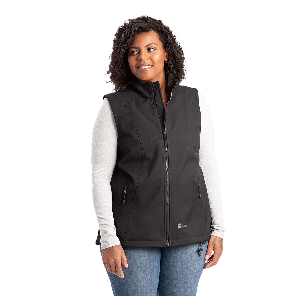 Women's Highland Soft Shell Vest - WVS303 1