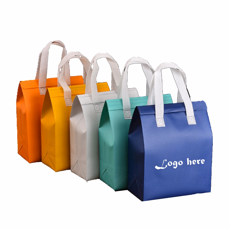Lunch Non-Woven Cooler Tote Bag