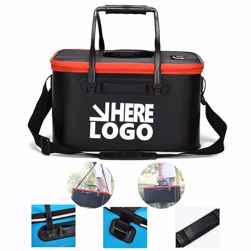 Custom EVA Foldable Fish Bucket/Cooler for Fishing
