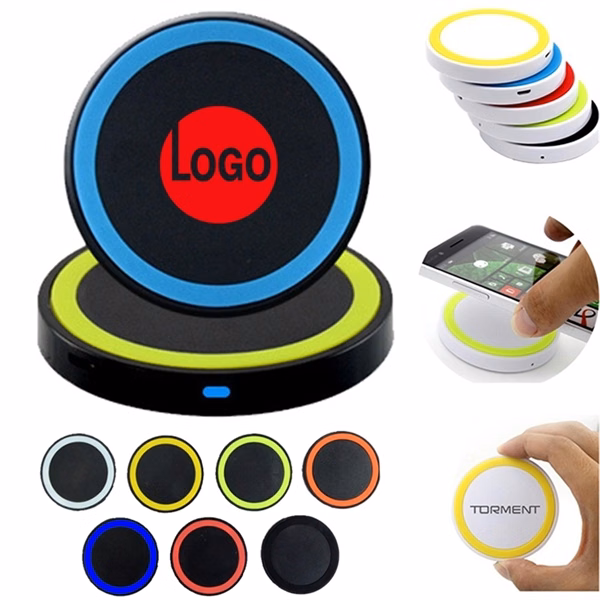LOW MOQ Qi Wireless Puck phone Charging Pad