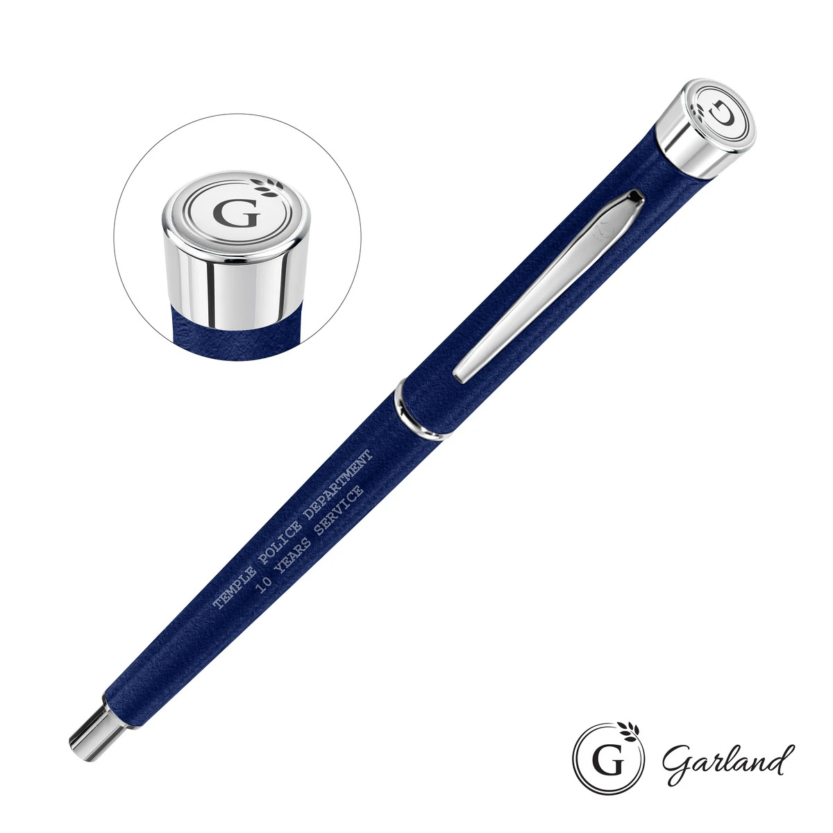 Garland® Tactical Textured Mechanical Pencil - Chrome 1