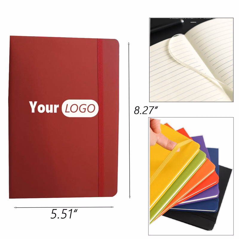 Customizable PU Leather Business Notebook