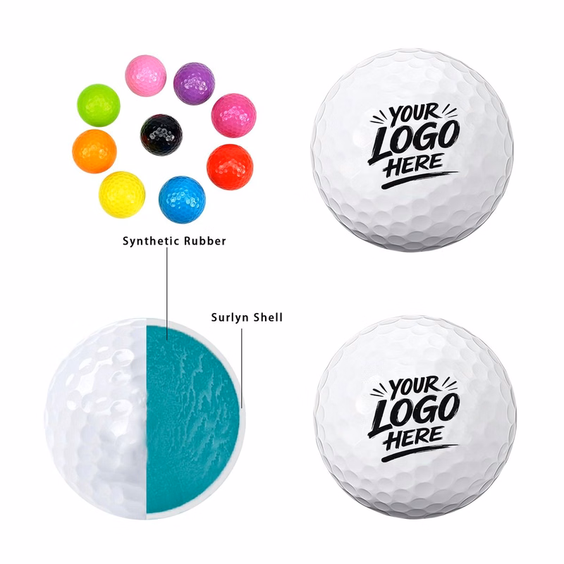 Surlyn Golf Ball Dual Core Distance Training Set