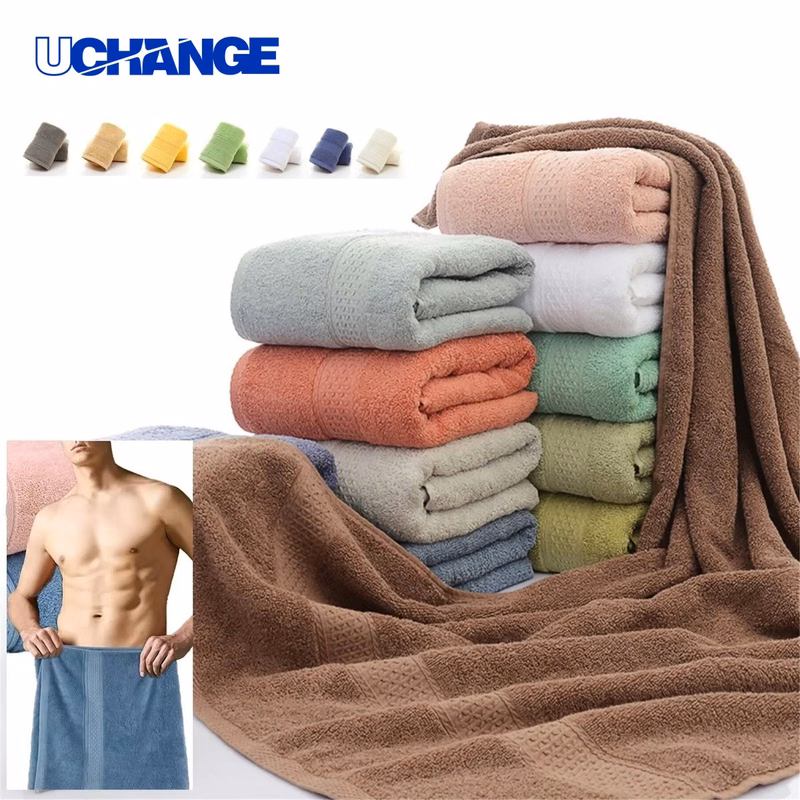 Plain Cotton Bath Towel Everyday Home & Hospitality Essential