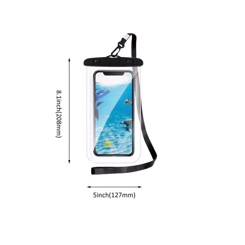 Waterproof Touch-screen Phone Pouch MOQ 100PCS