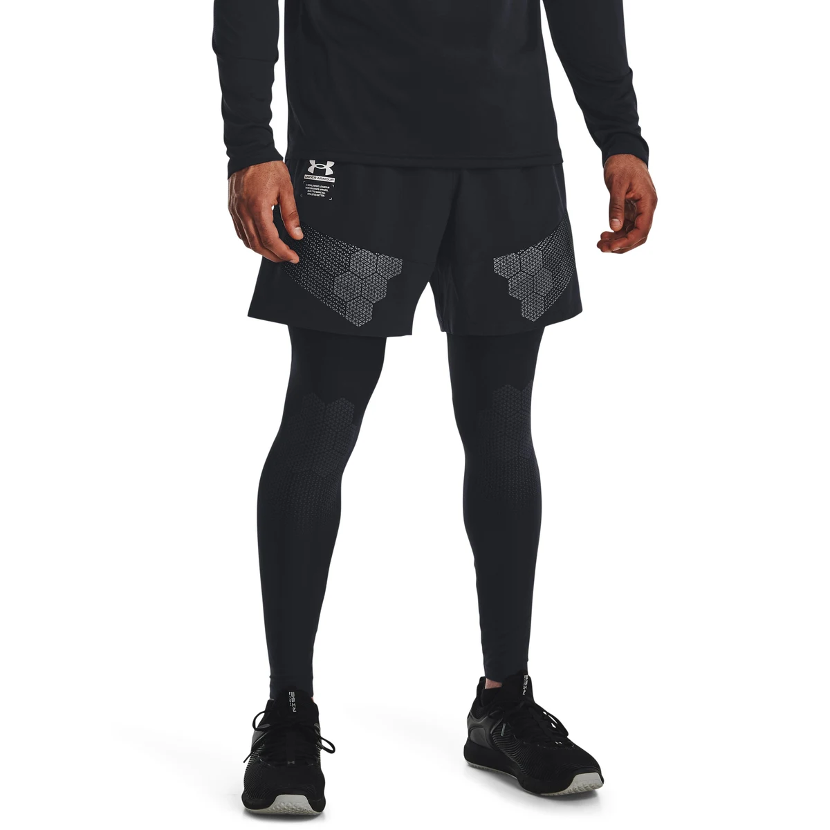 UA ArmourPrint Woven Men's 7 Shorts 1