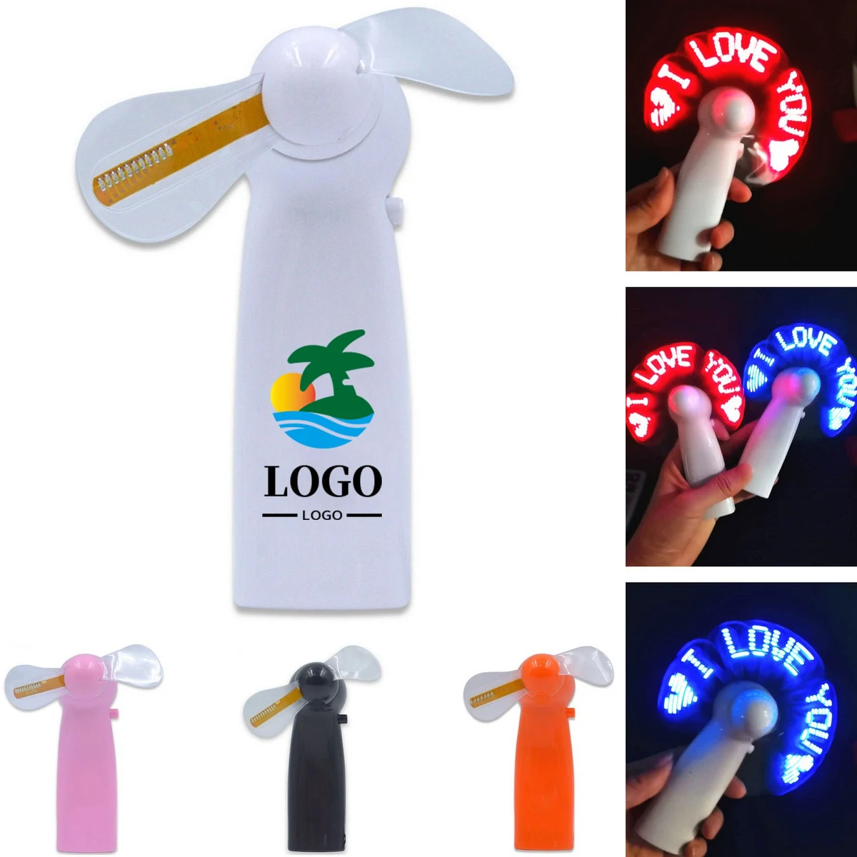 Pre-Programmed Mini Led Flash Fan 1