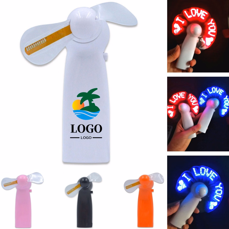 Pre-Programmed Mini Led Flash Fan