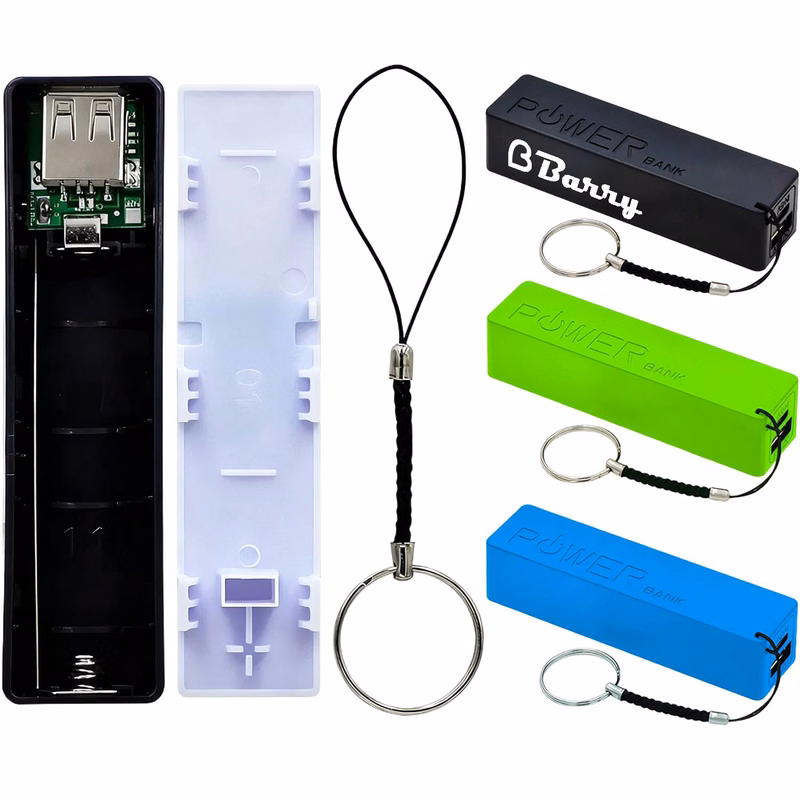 Portable Mini DIY Power Bank Case