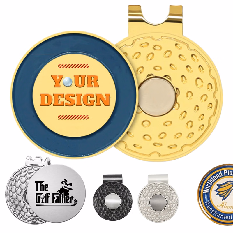 MOQ50 Customize Golf Hat Clip