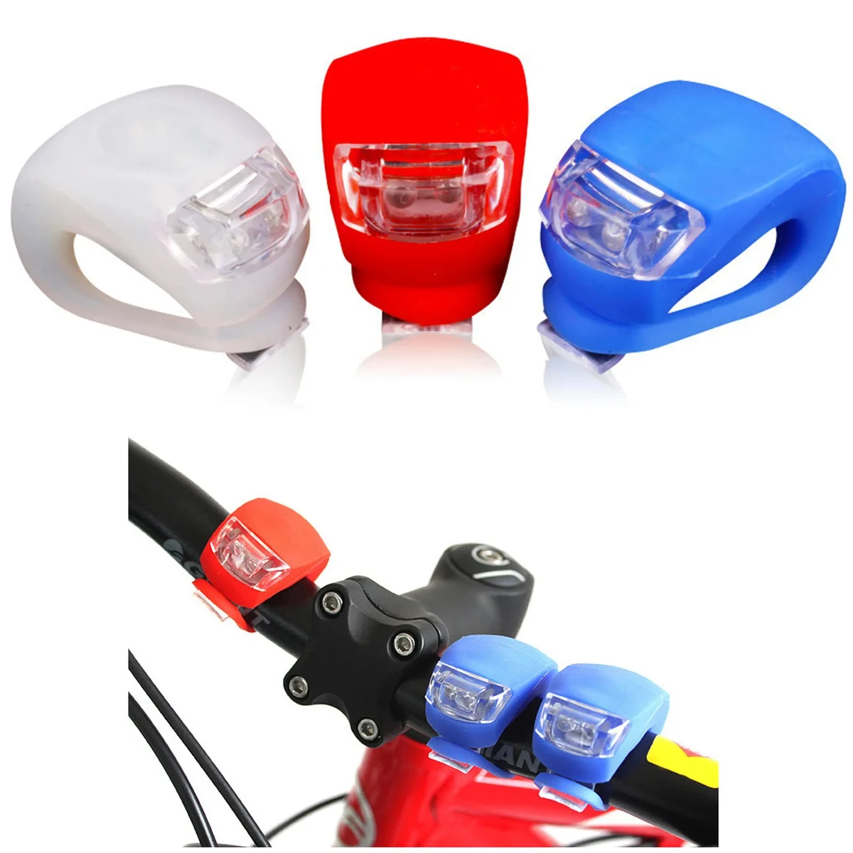 MOQ50PCS Bicycle Frog Light 1