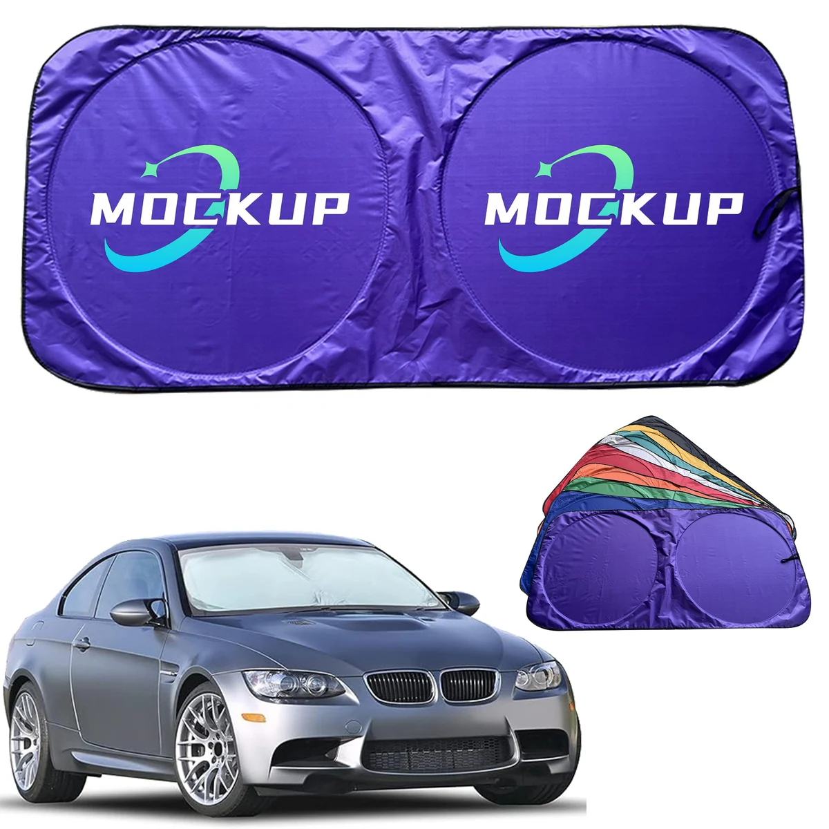 Portable Folding Car Sun Shade 1