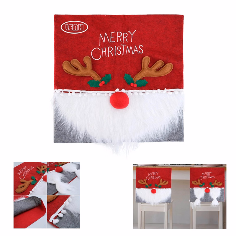 Christmas Chair Back Cap Covers