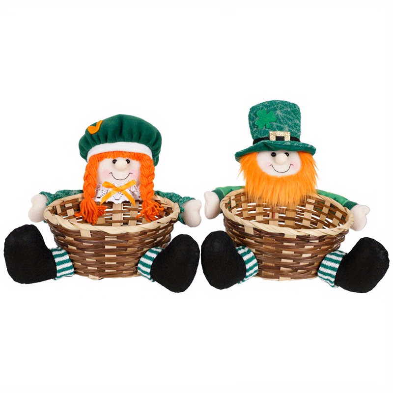 Festive Duo Ornament Dolls Display Set