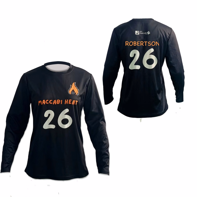 Women's Long Sleeve Pinhole Mesh Volleyball Jersey