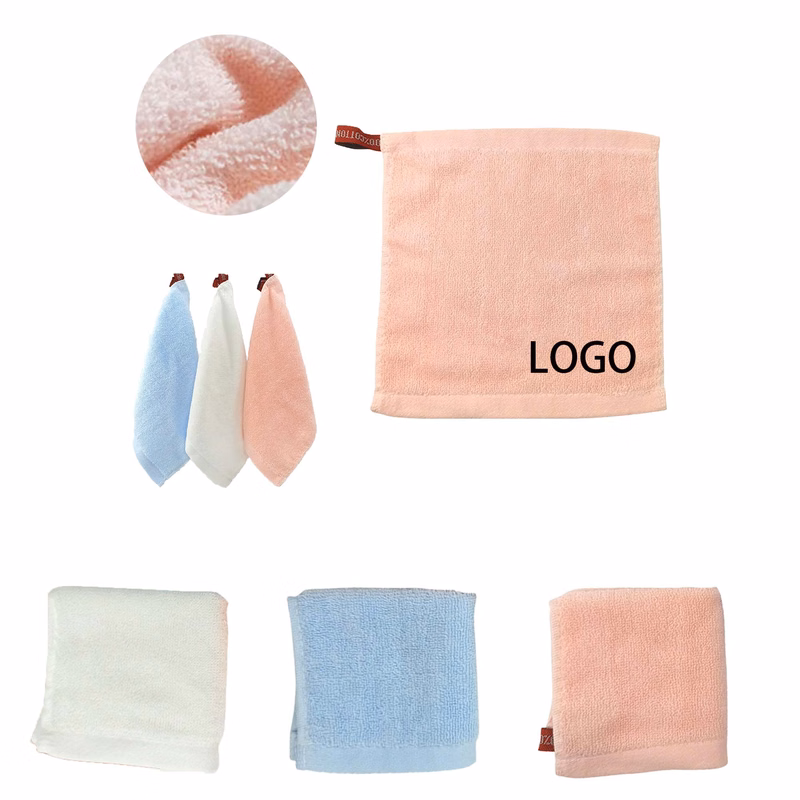 MOQ 50 Travel Cotton Square Towel