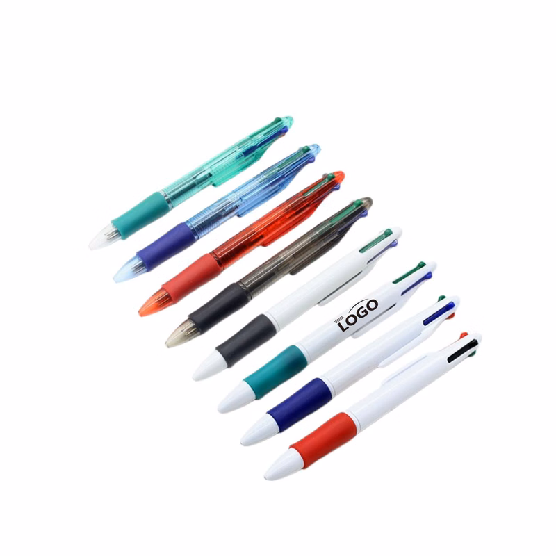 4 Color Multi Retractable Ball Pen