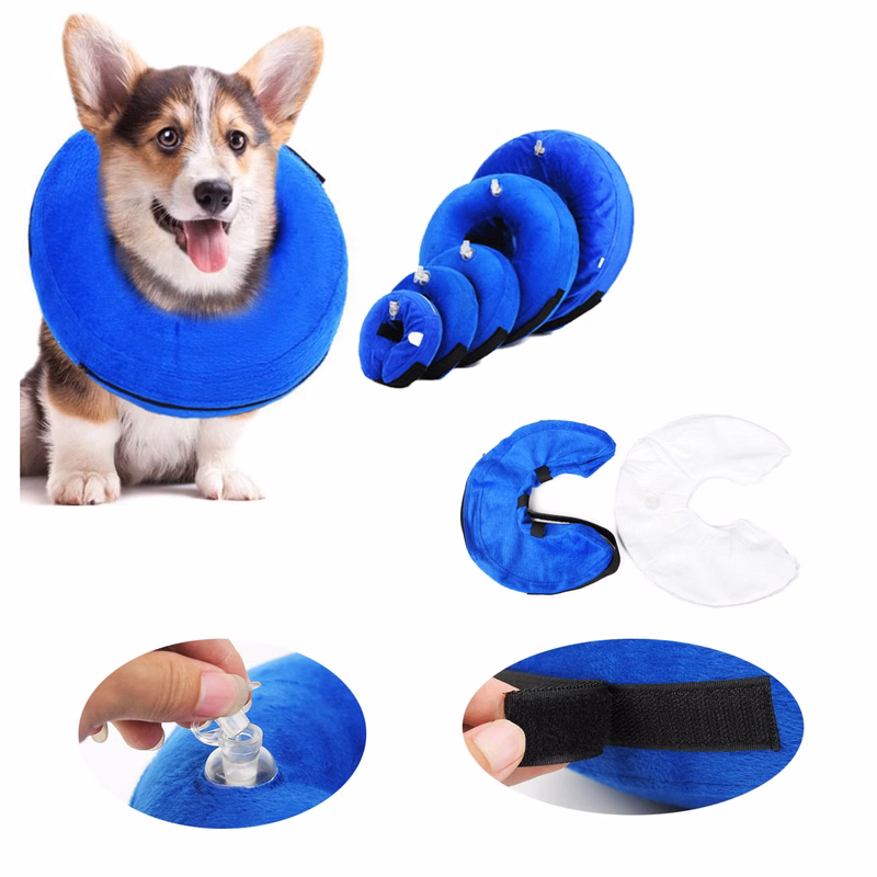 Inflatable Collar Blow Up Dog Cat Collar
