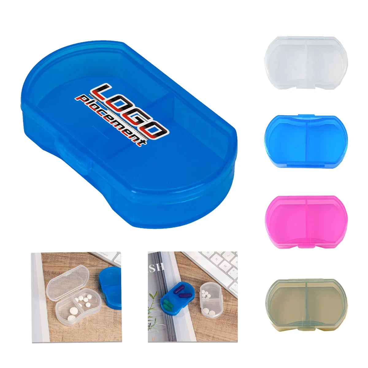 Plastic Pill Storage Box 1