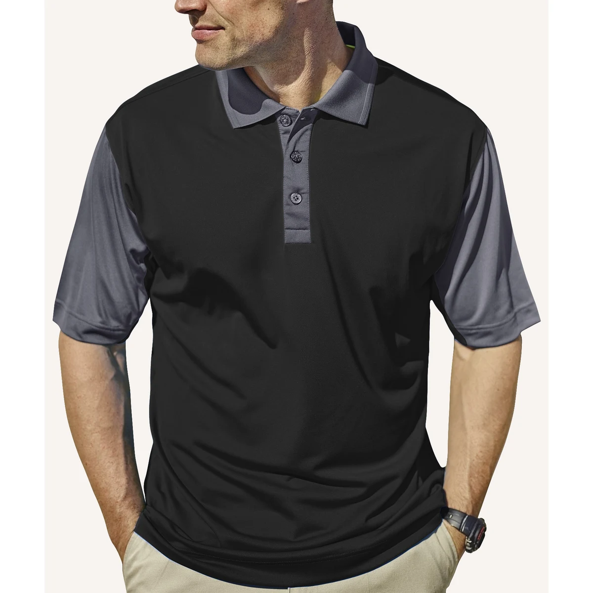 Men's Corvette Hybrid Cooler Polo Shirt 1