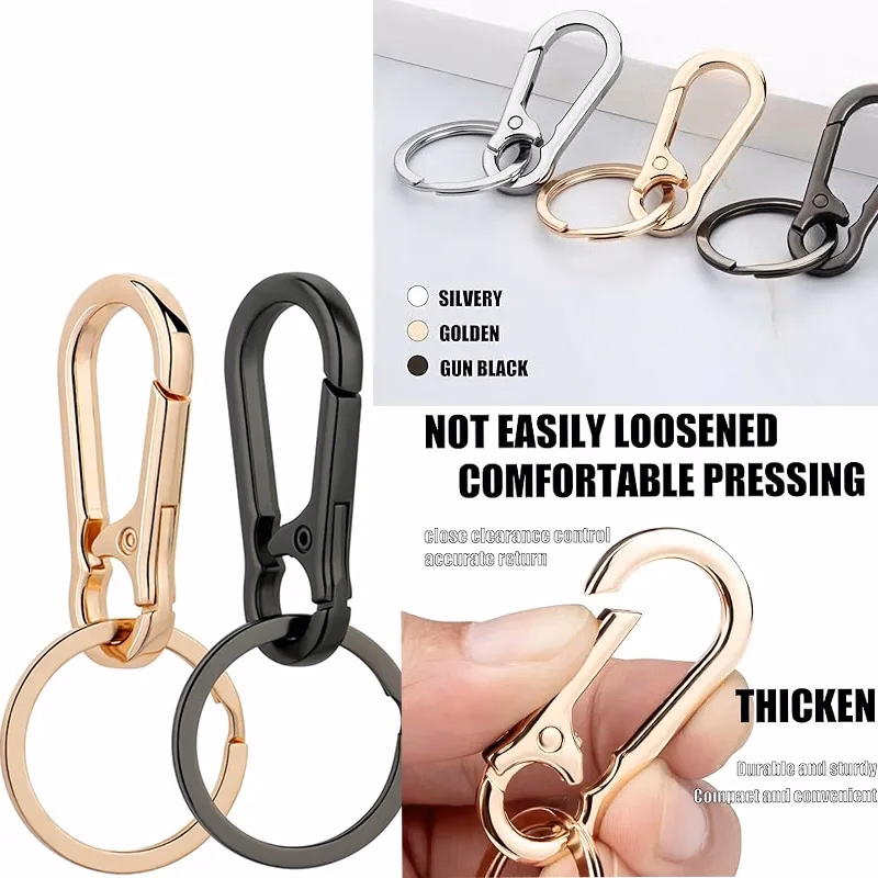 Metal Keychain Ring Clip