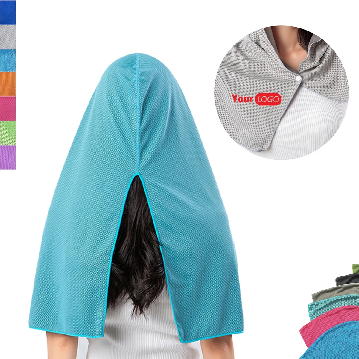 MOQ 20 PCS Sun Shade Cap Cooling Hat Ice Outdoor Bandana 1
