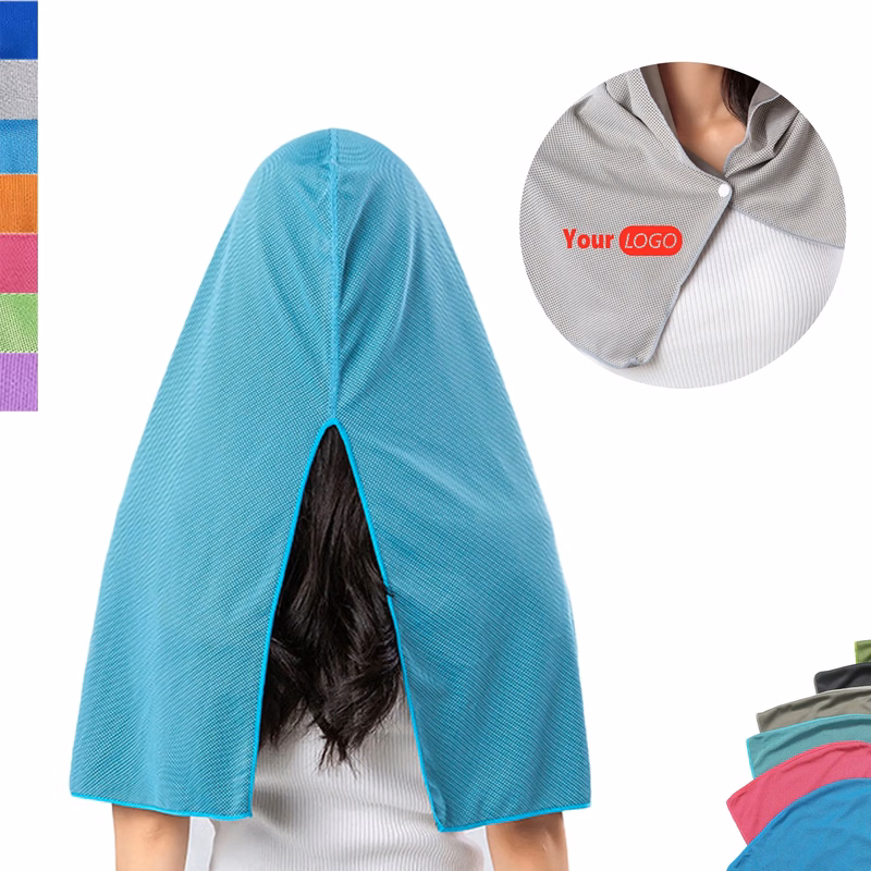 MOQ 20 PCS Sun Shade Cap Cooling Hat Ice Outdoor Bandana