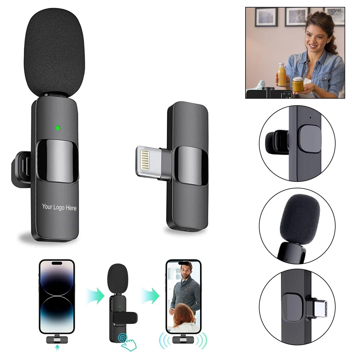 Wireless Lapel Microphone 1