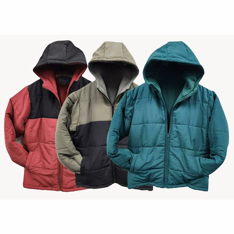 Men's Winter Fleece Jackets - Assorted Colors S-2X