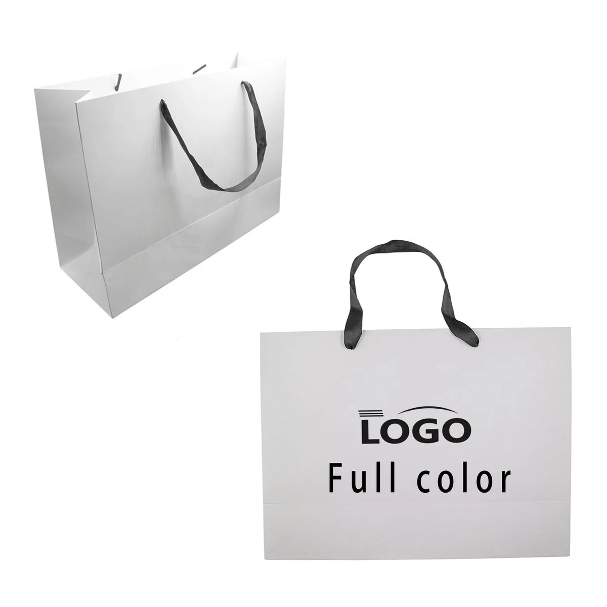Full Color Laminated Tote Gift Paper Bag 1