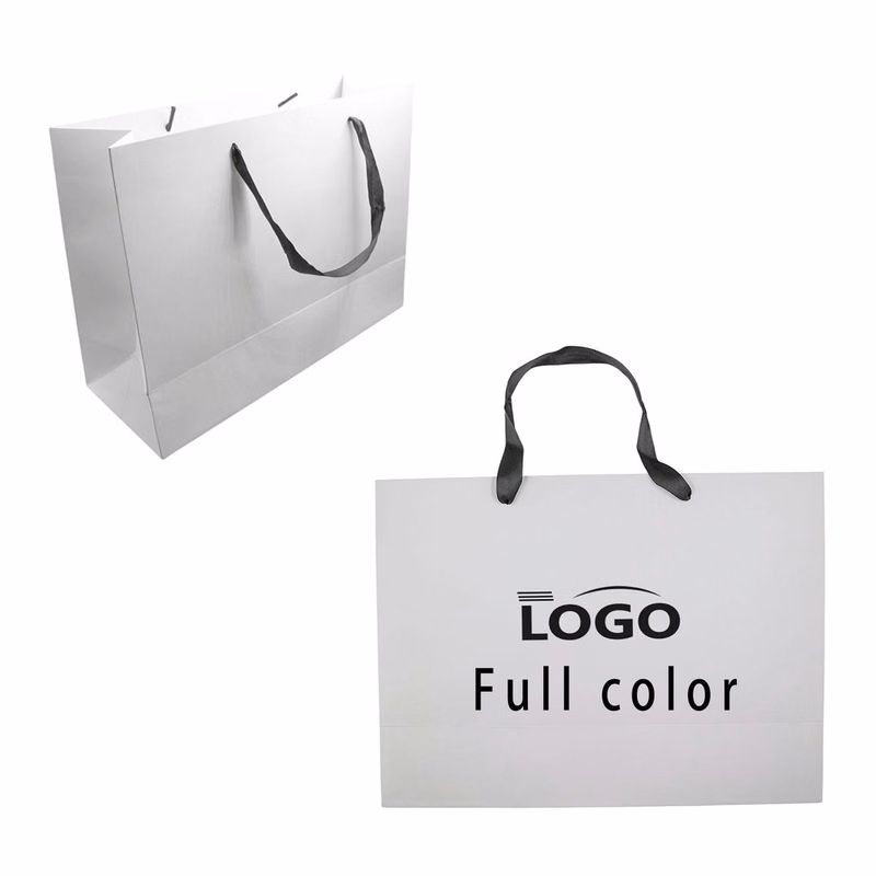 Full Color Laminated Tote Gift Paper Bag