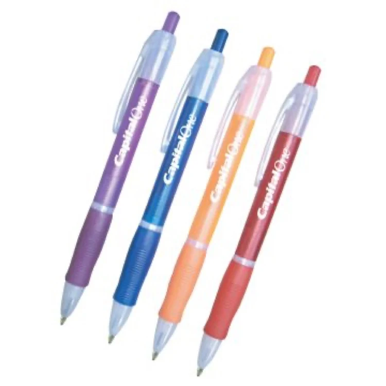 Frost Barrel w/ Color Soft Grip Pen (3 Days) 1