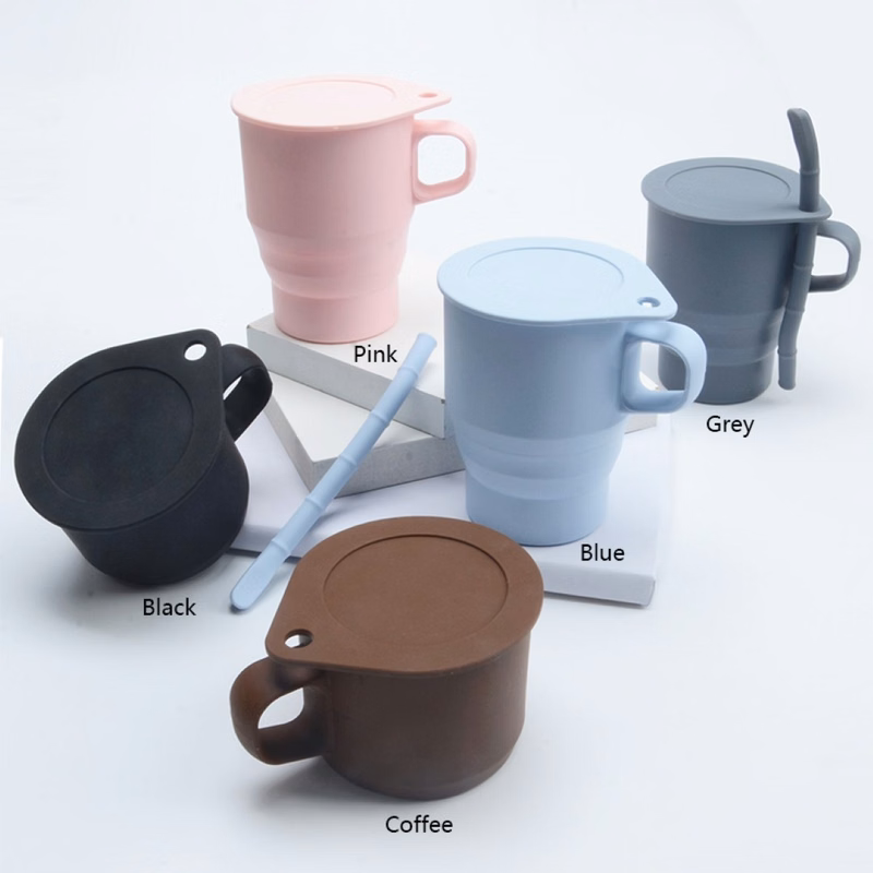 Silicone Coffee Mug Collapsible