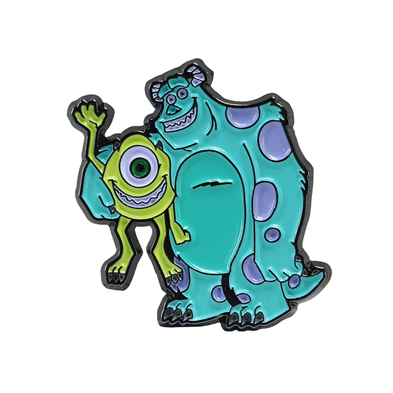 Monster Shaped Badge Lapel Pin 1