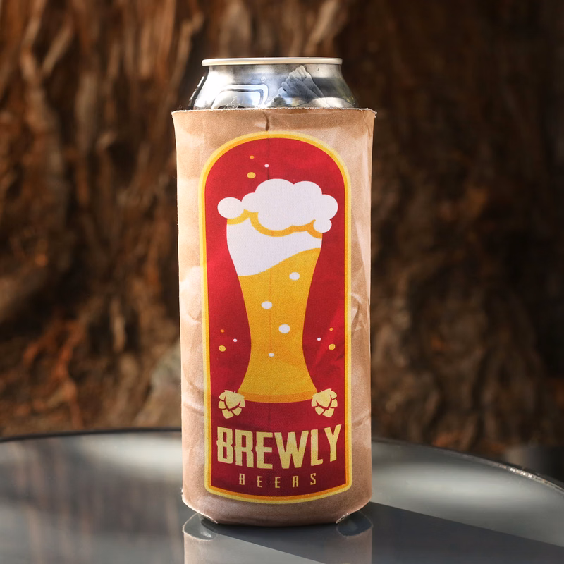 American Made Full Color 24 oz Can Cooler