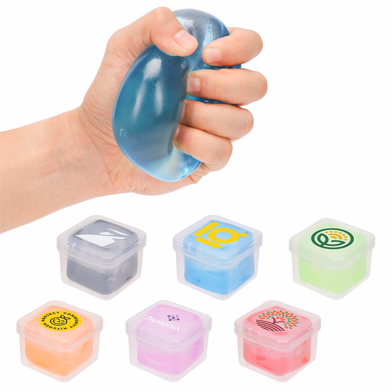Squishy Cube Stress Reliever in Box