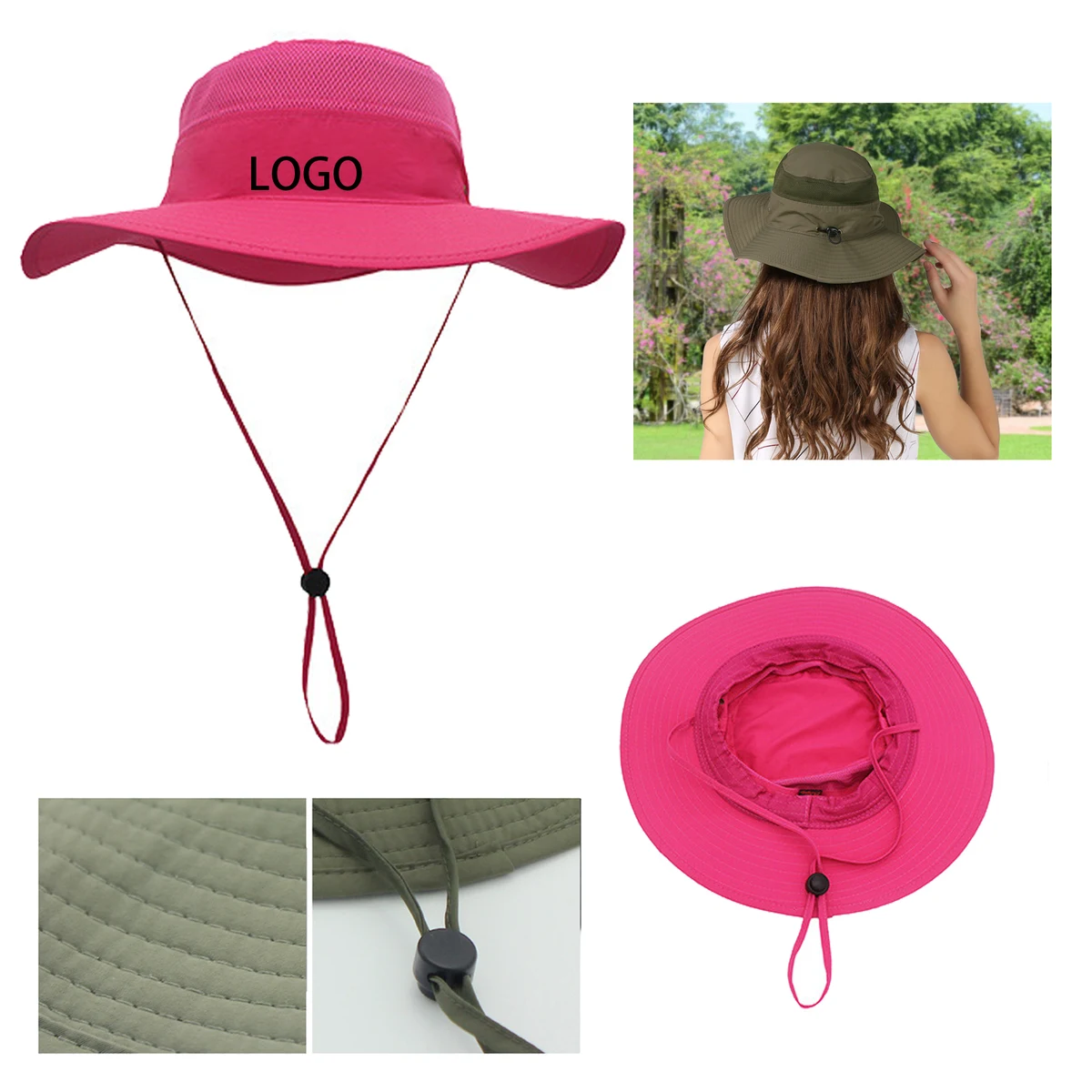 Classic Wide-Brimmed Sun Hat 1