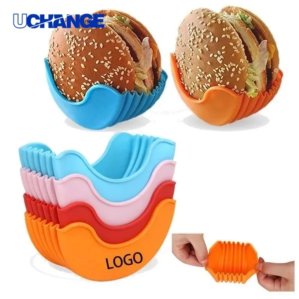 Retractable Burger Fixed Box Portable Food Container 1