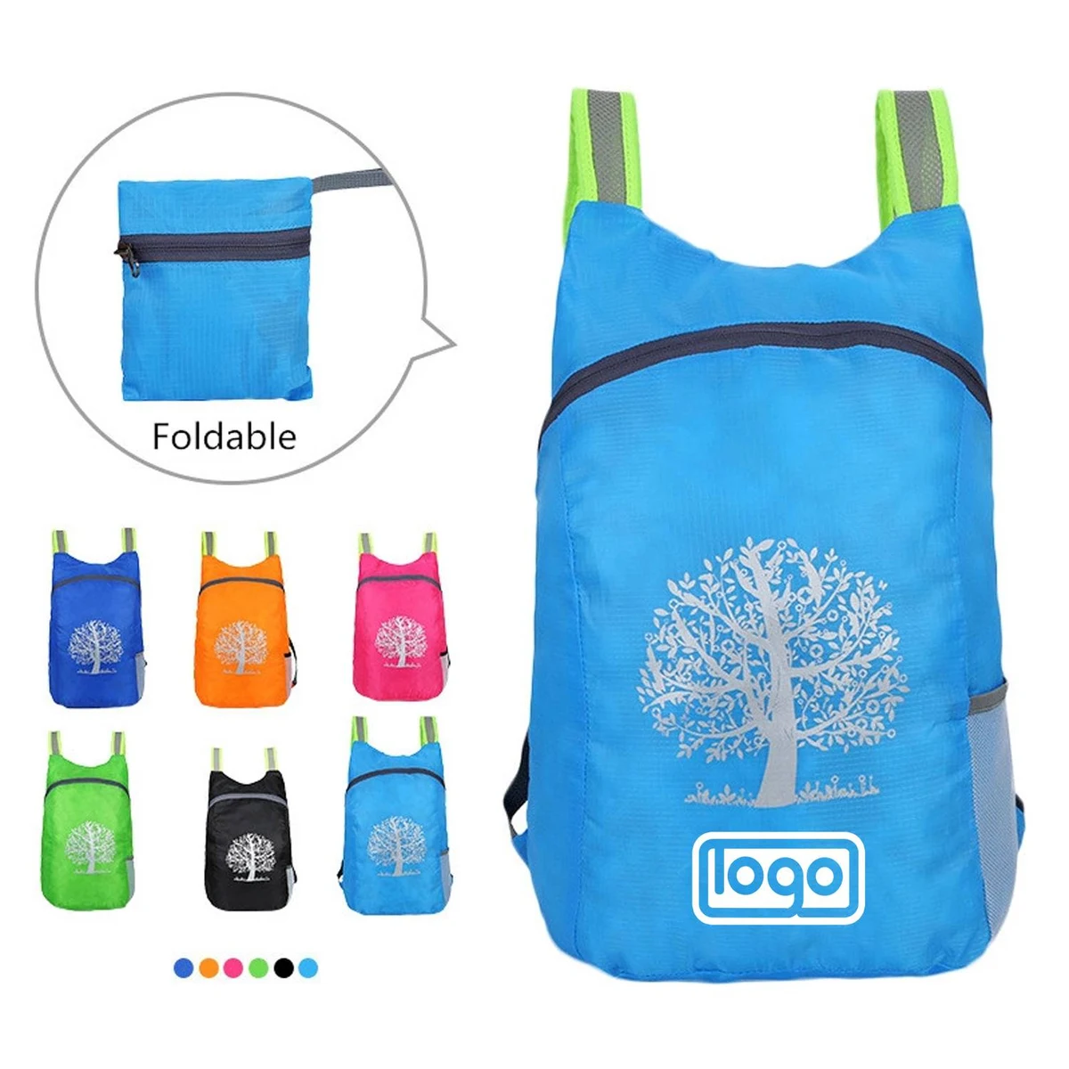 Ultra Lightweight Packable Water Resistant Backpack 1